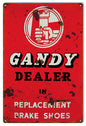 Red Gandy Brake Dealer 12x18