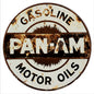 Rusty Pan Am Motor Oils 14 x 14