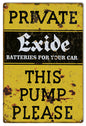 Exide This Pump Please Battery 12x18