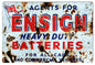 Heavy Duty BATTERIES Motor Oil 12x18