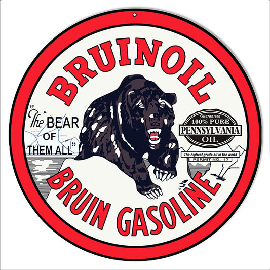 Bruinoil Gasoline 14x14