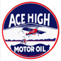Ace High Motor Oil Gas Station 18x18