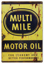 Multi Mile Motor Oil 12x18