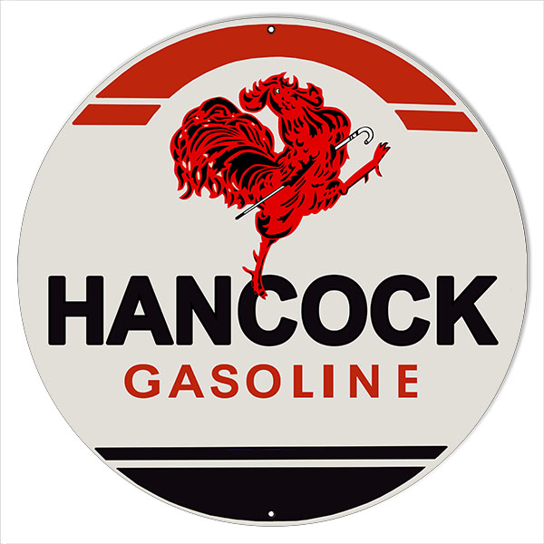Hancock Rooster Gasoline 18 x 18