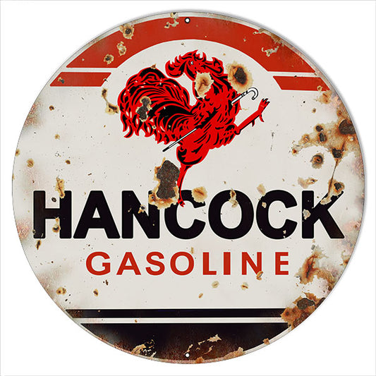 Hancock Gasoline 18x18