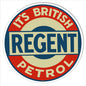 Its British Regent Petrol 18 x 18