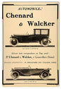 Chenard And Walcker Automobile 12x18