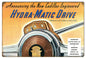 Cadillac Hydra Matic Drive Automobile 12x18