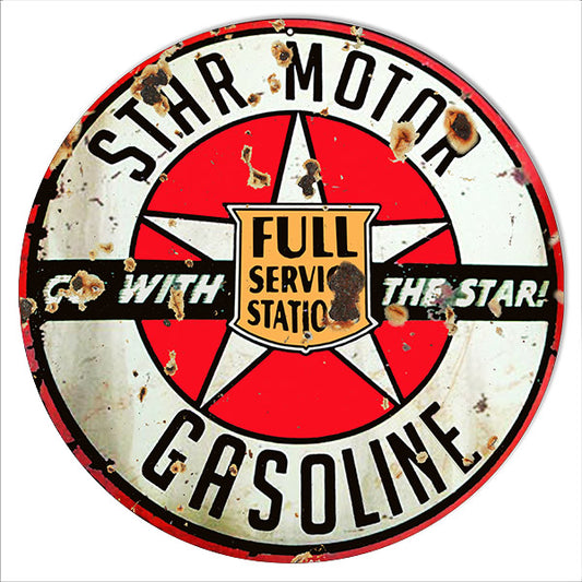 Go With Star Gasoline 14 x 14