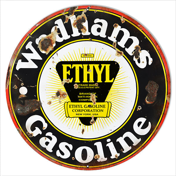 Wadhams Ethyl Gasoline 24 x 24