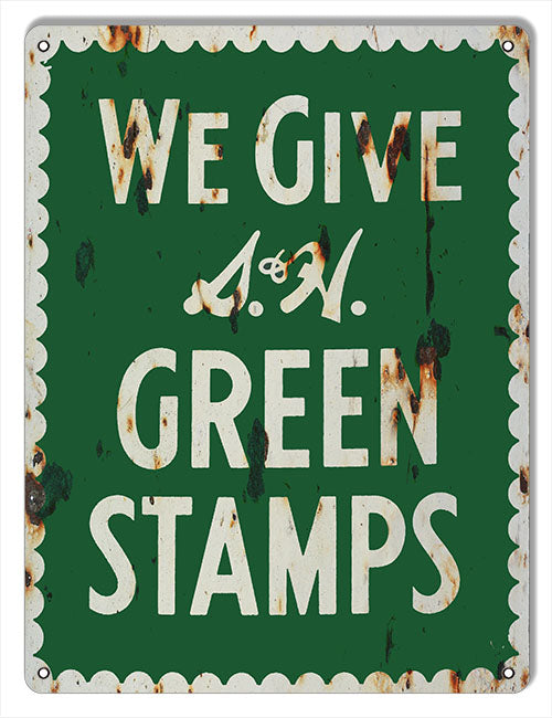 S And H Green Stamps 9x12