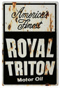 Royal Triton Motor Oil 12x18
