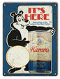 Its Here Hamms Beer 9×12