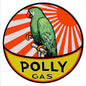 Orange And Yellow Polly Gas 14 x 14