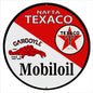 Texaco Mobiloil 18 x 18