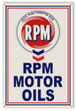RPM Motor Oil 12x18