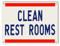 Small Clean Restrooms 9×12
