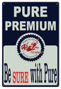 Firebird Be Sure With Pure Gasoline 16×24