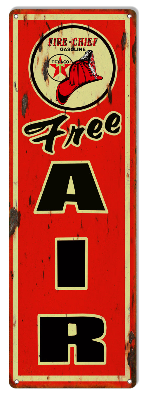 Free Air Texaco Motor Oil 8×24