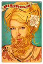 Bizirous Bearded Lady Circus 12x18