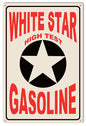 White Star High Test Gasoline 12x18