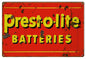 Prest-o-lite Batteries Gas Station 12×18