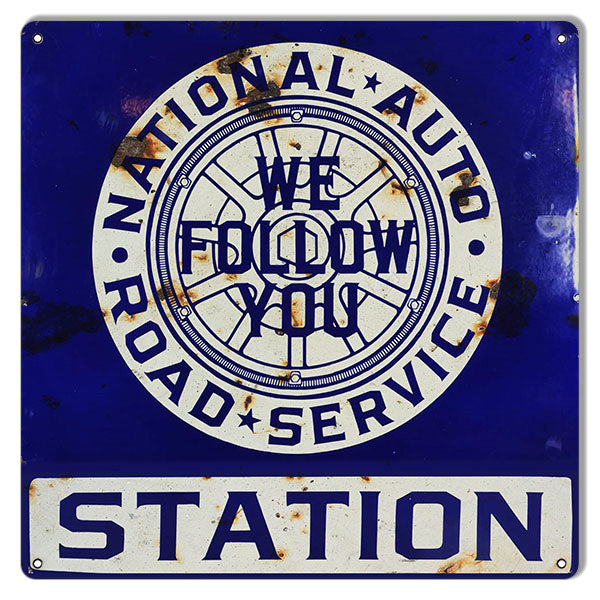 National Auto Road Service Gas Station 12×12