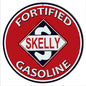 Skelly Fortified Gasoline Motor Oil 14 x 14