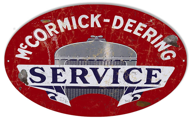 Mccormick Deering Motor Oil 11×18