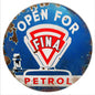 Open Fina Petrol Motor Oil 14 x 14