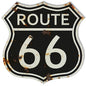 Black Route 66 Gas Station 15×15