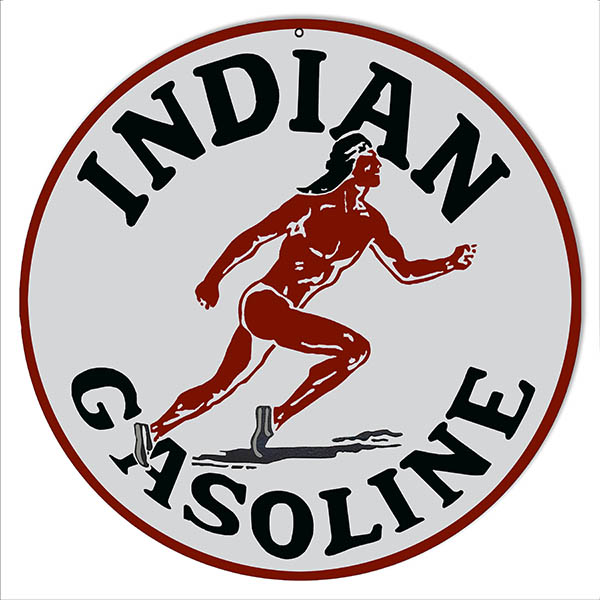 Indian Gasoline Motor Oil 14 x 14