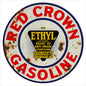 Red Crown Ethyl Gasoline 24 x 24