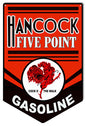 Hancock Five Point Gasoline Motor Oil 12″x18″
