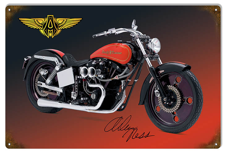 Strictly Business Motorcycle 12x18
