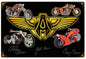 Three Generations Custom Motorcycle 12x18