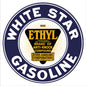 White Star Gasoline Motor Oil 14 x 14