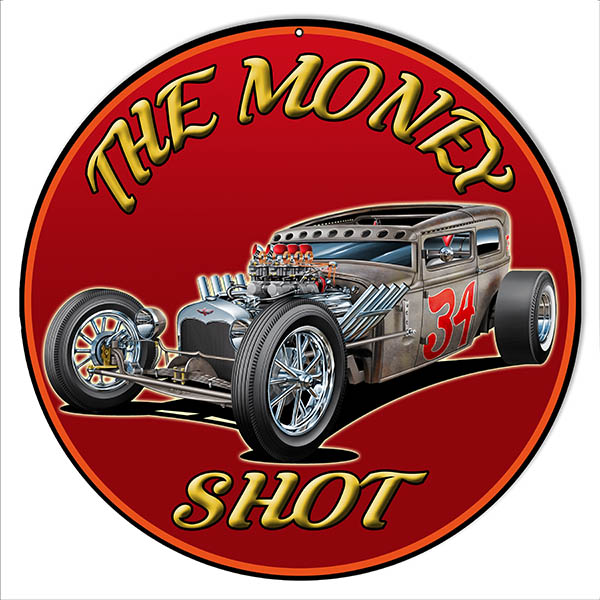 The Money Shot Hot Rod 14 x 14
