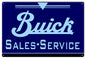 Blue Buick Sales And Service Gas Station 16×24