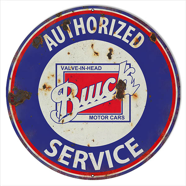 Buick Valve In Head Gas Station 24x24