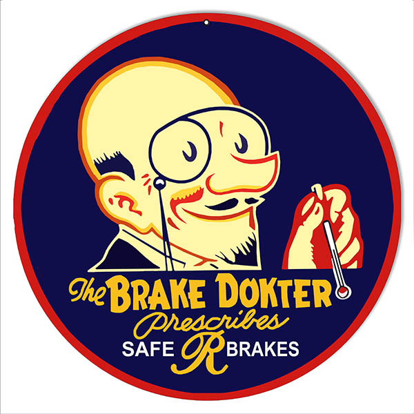 Brake Dokter Gas Station Motor Oil 14x14