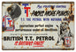 British T.T. Britain’s Finest Motor Oil 12×18