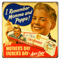 Momma And Poppa Chesterfield Cigarette 12×12
