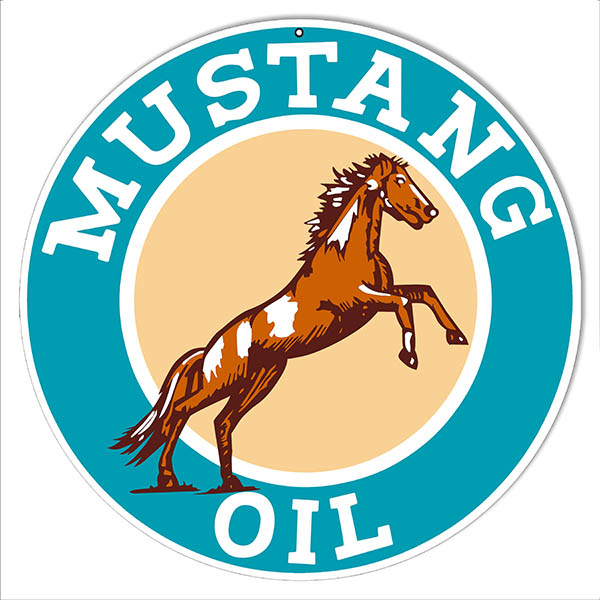 Mustang Oil Gas Station 14 x 14