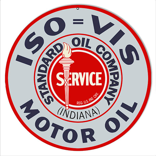 ISO VIS Standard Service Motor Oil 14 x 14