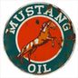 Green And Red Mustang Motor Oil 30x30