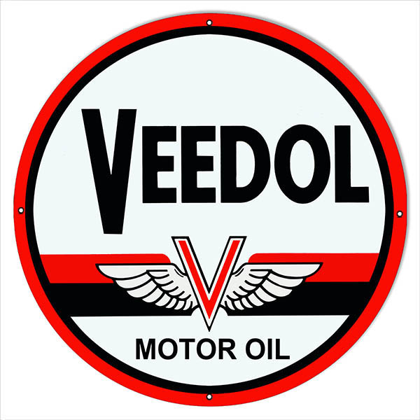 Veedol Motor Oil Round 30 x 30