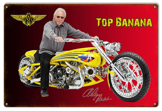 Top Banana Motorcycle 12×18