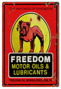 Freedom The Watchdog Motor Oils 12×18