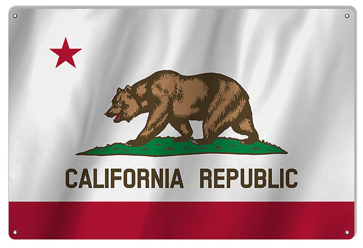 California State Flag 12×18